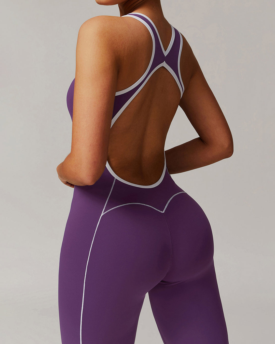 Jocasta Jumpsuit - Purple