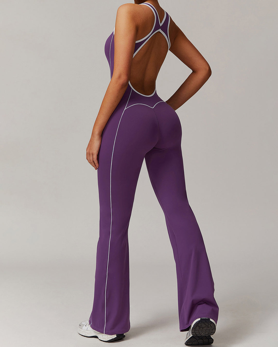 Jocasta Jumpsuit - Purple