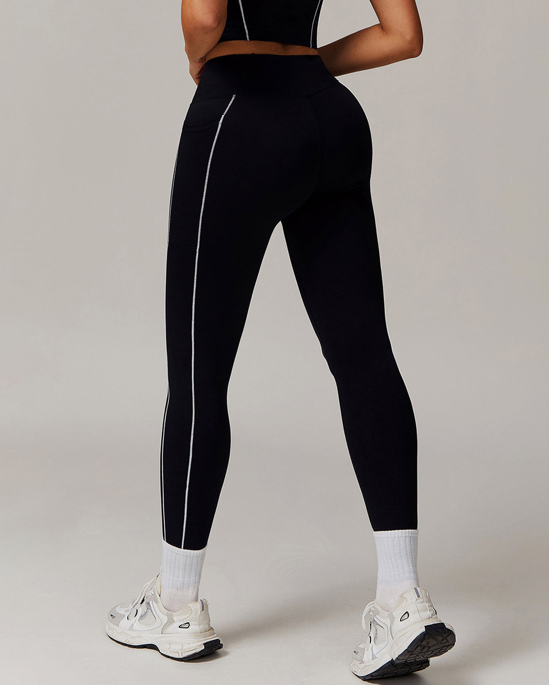 Jocasta Seamless Leggings - Black