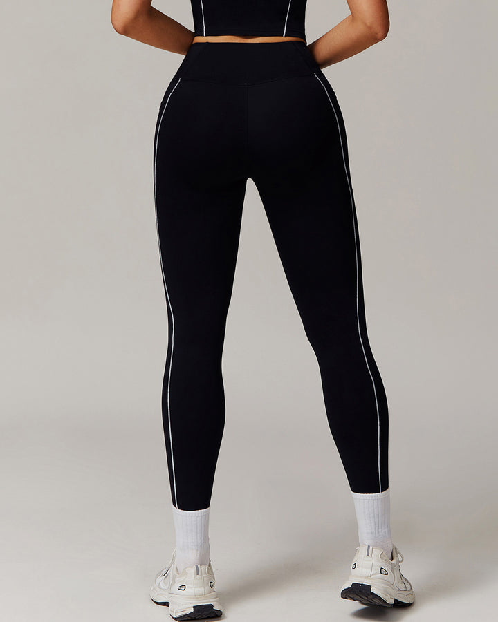 Jocasta Seamless Leggings - Black