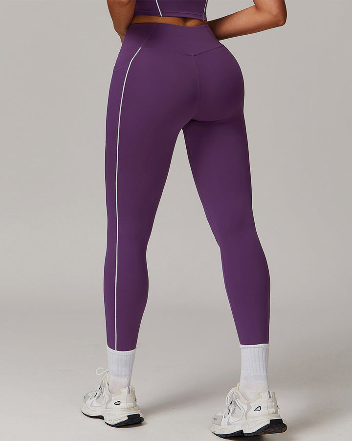Jocasta Seamless Leggings - Purple
