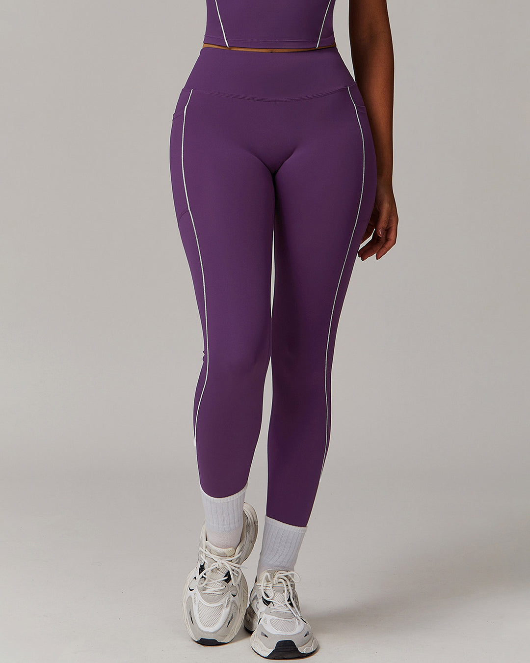 Jocasta Seamless Leggings - Purple