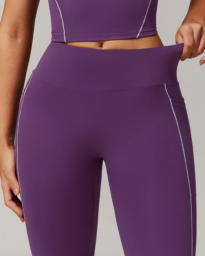 Jocasta Seamless Leggings - Purple