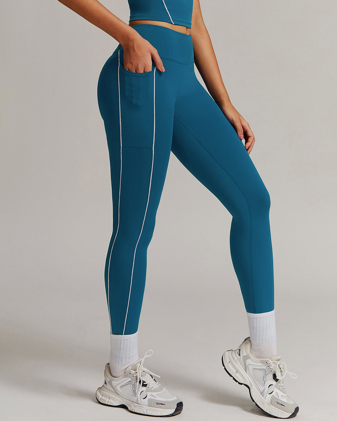 Jocasta Seamless Leggings - Teal