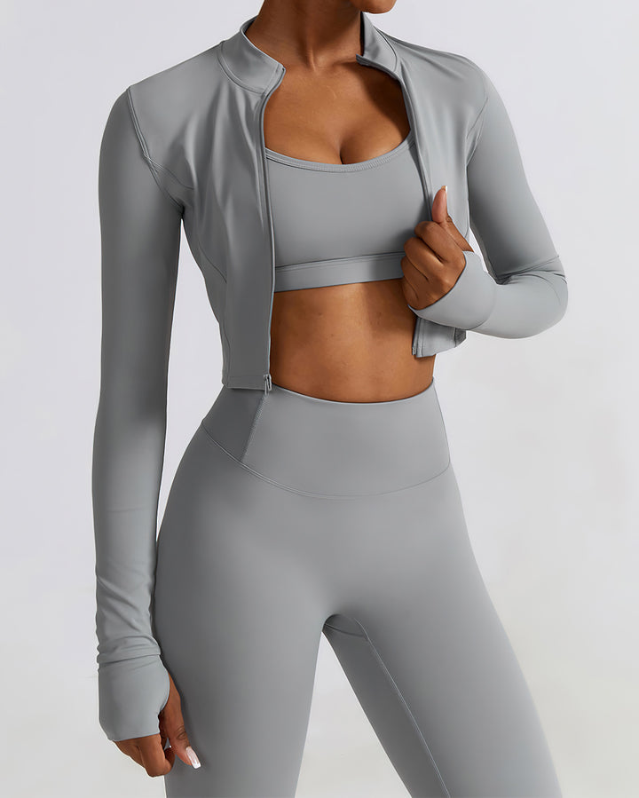 Jocelyn Jacket - Light Grey