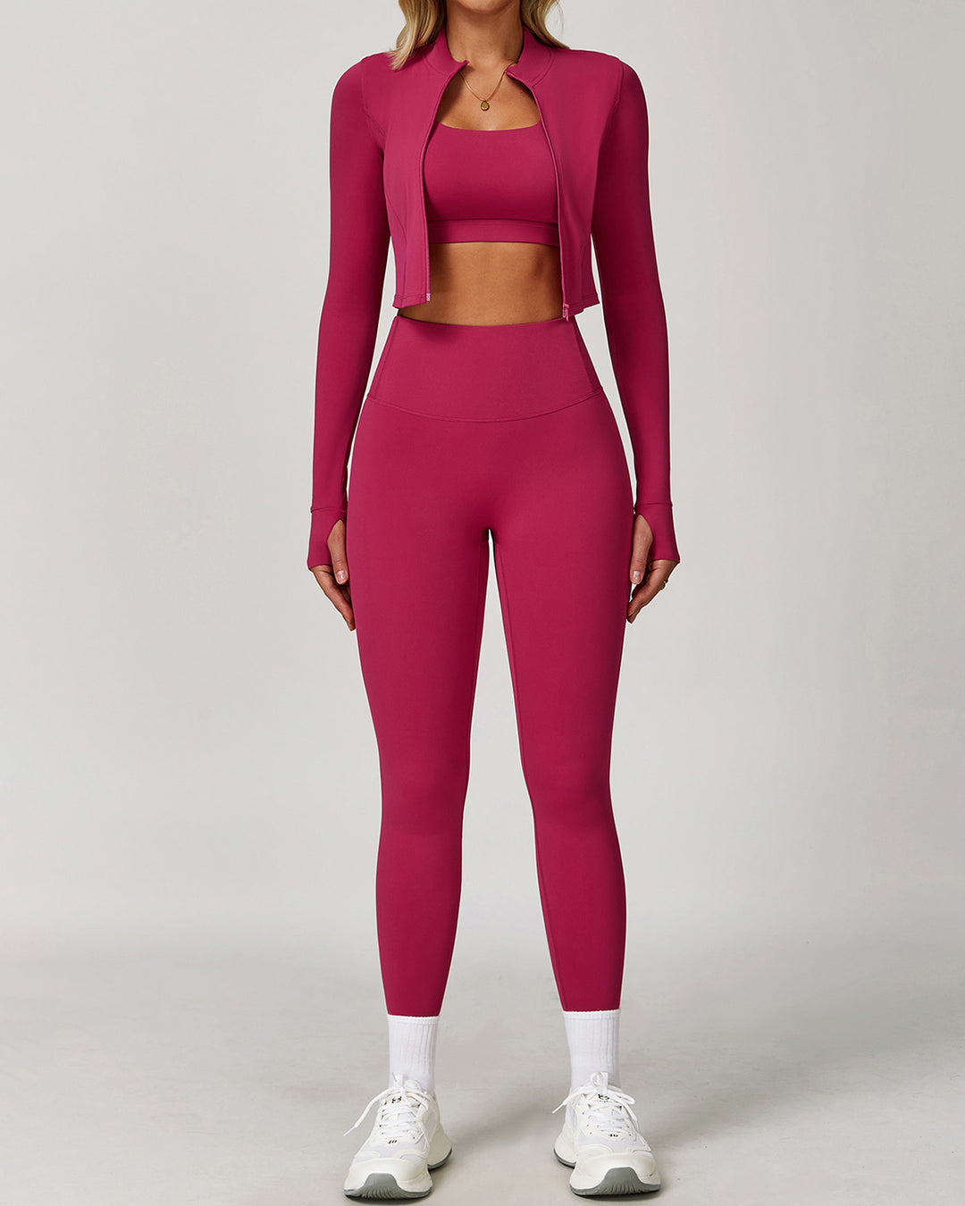 Jocelyn Seamless Leggings - Cerise