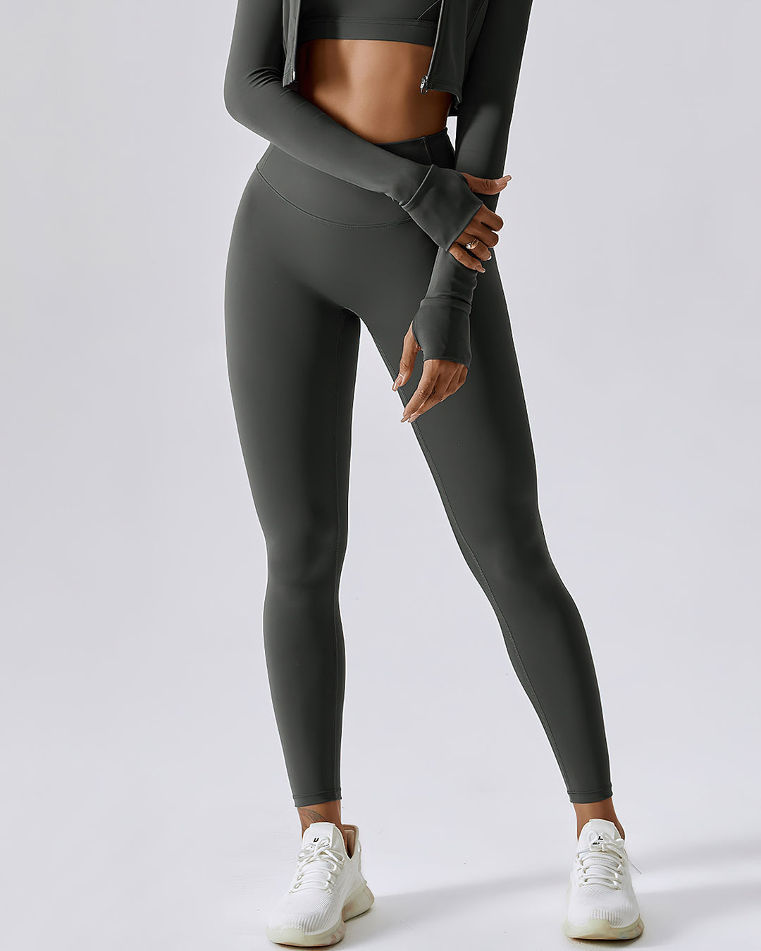 Jocelyn Seamless Leggings - Dark Grey