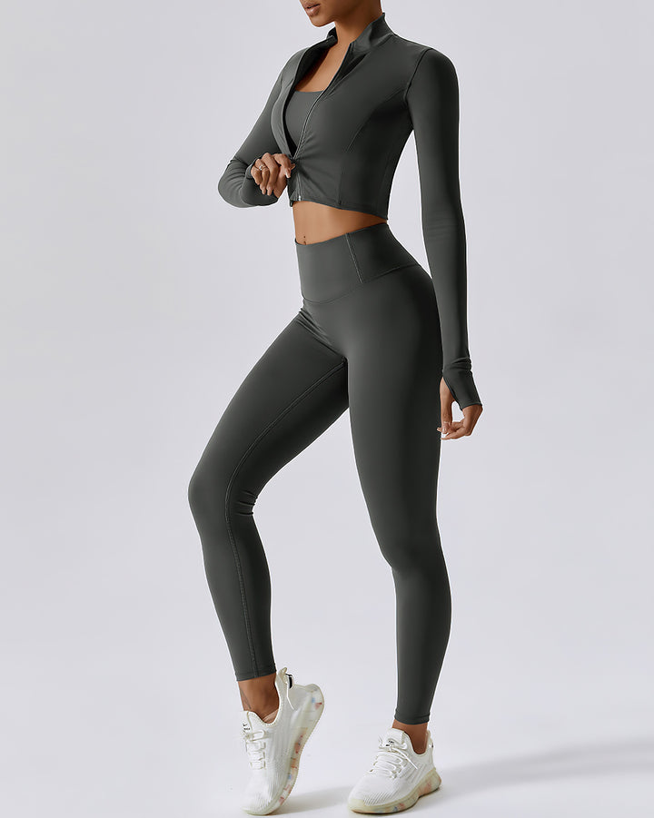 Jocelyn Seamless Leggings - Dark Grey