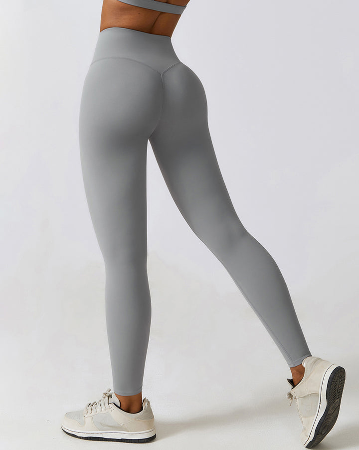 Jocelyn Seamless Leggings - Light Grey