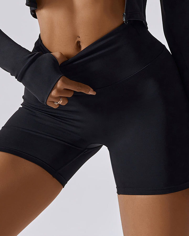 Jocelyn Seamless Shorts - Black