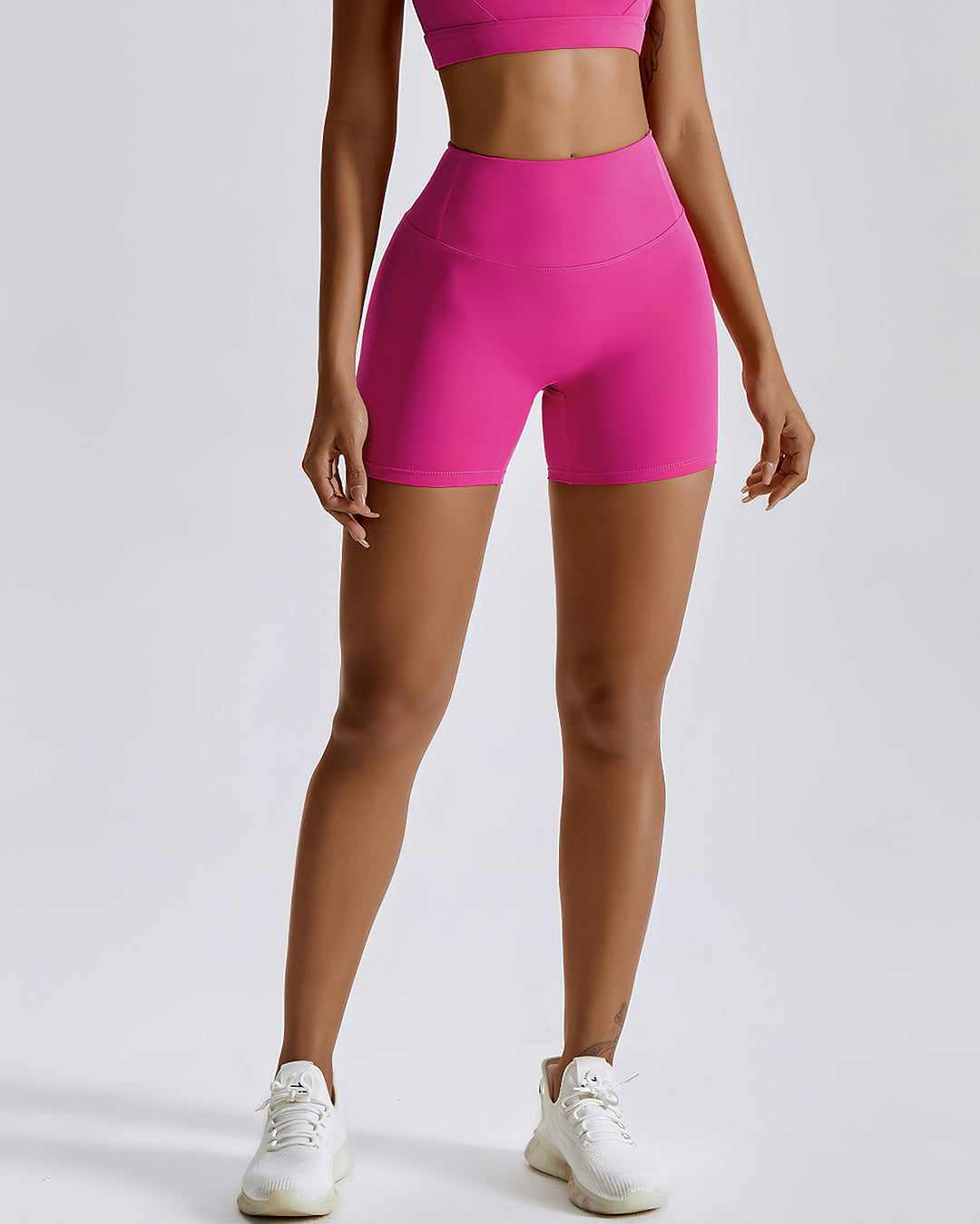 Jocelyn Seamless Shorts - Fuchsia