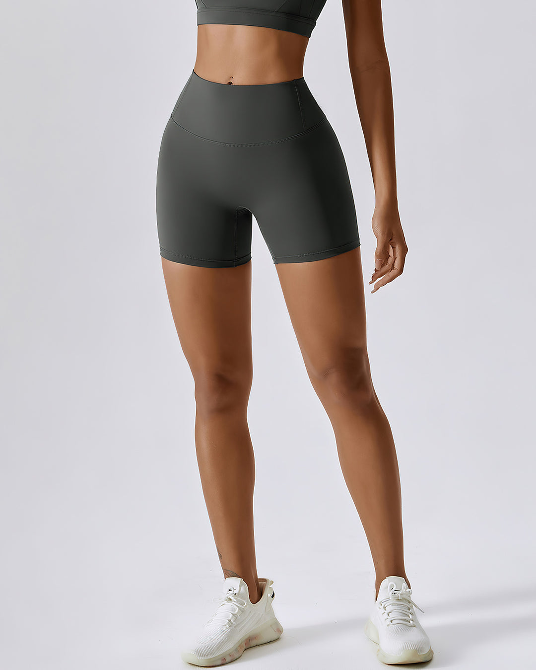 Jocelyn Seamless Shorts - Grey