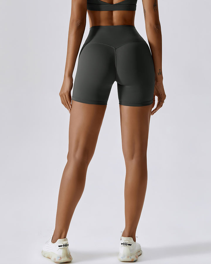 Jocelyn Seamless Shorts - Grey