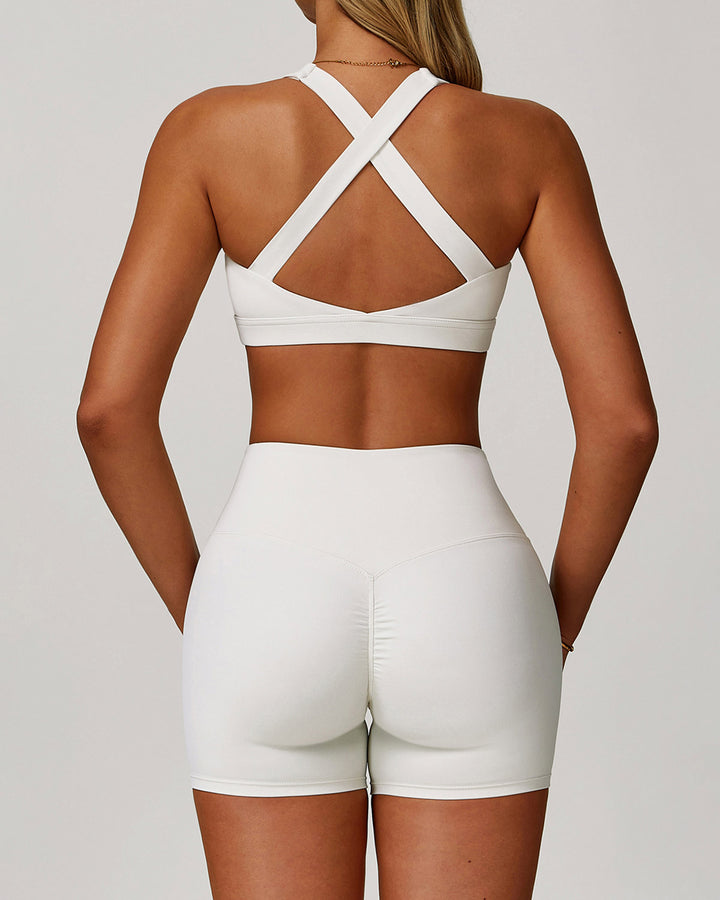 Jocelyn Seamless Shorts - White