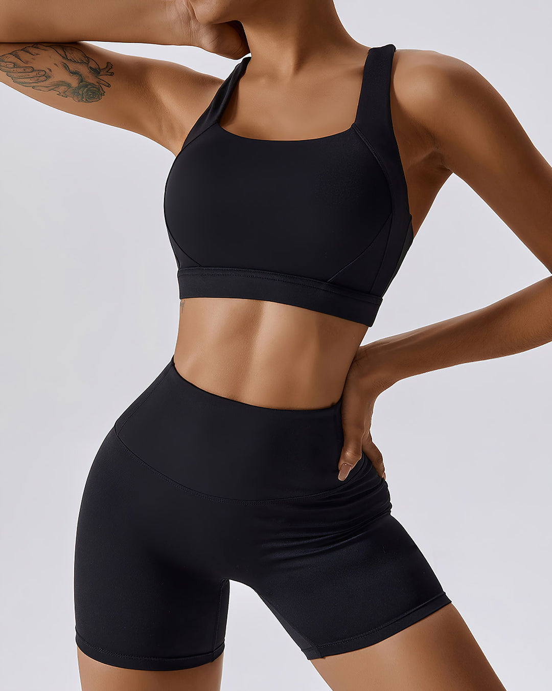 Jocelyn Sports Bra - Black