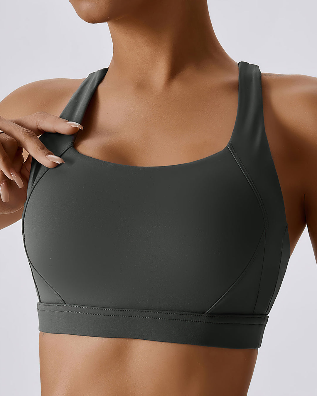 Jocelyn Sports Bra - Grey