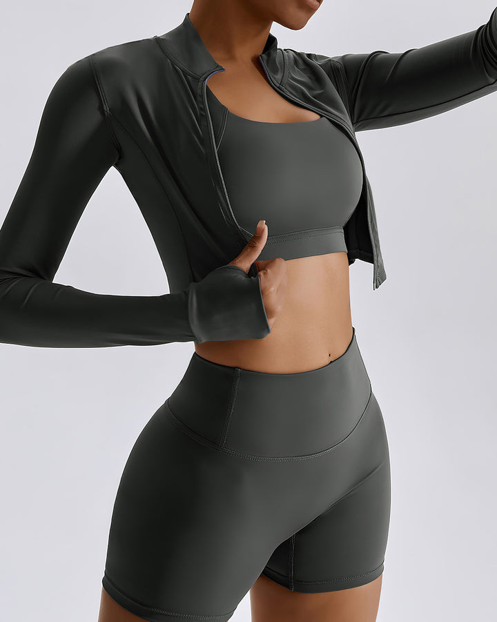 Jocelyn Sports Bra - Grey