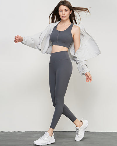 Joelle Crop Jacket - Grey