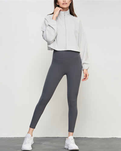 Joelle Crop Jacket - Grey