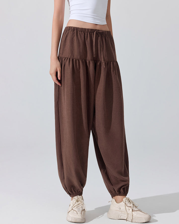 Junia Harem Pants - Brown