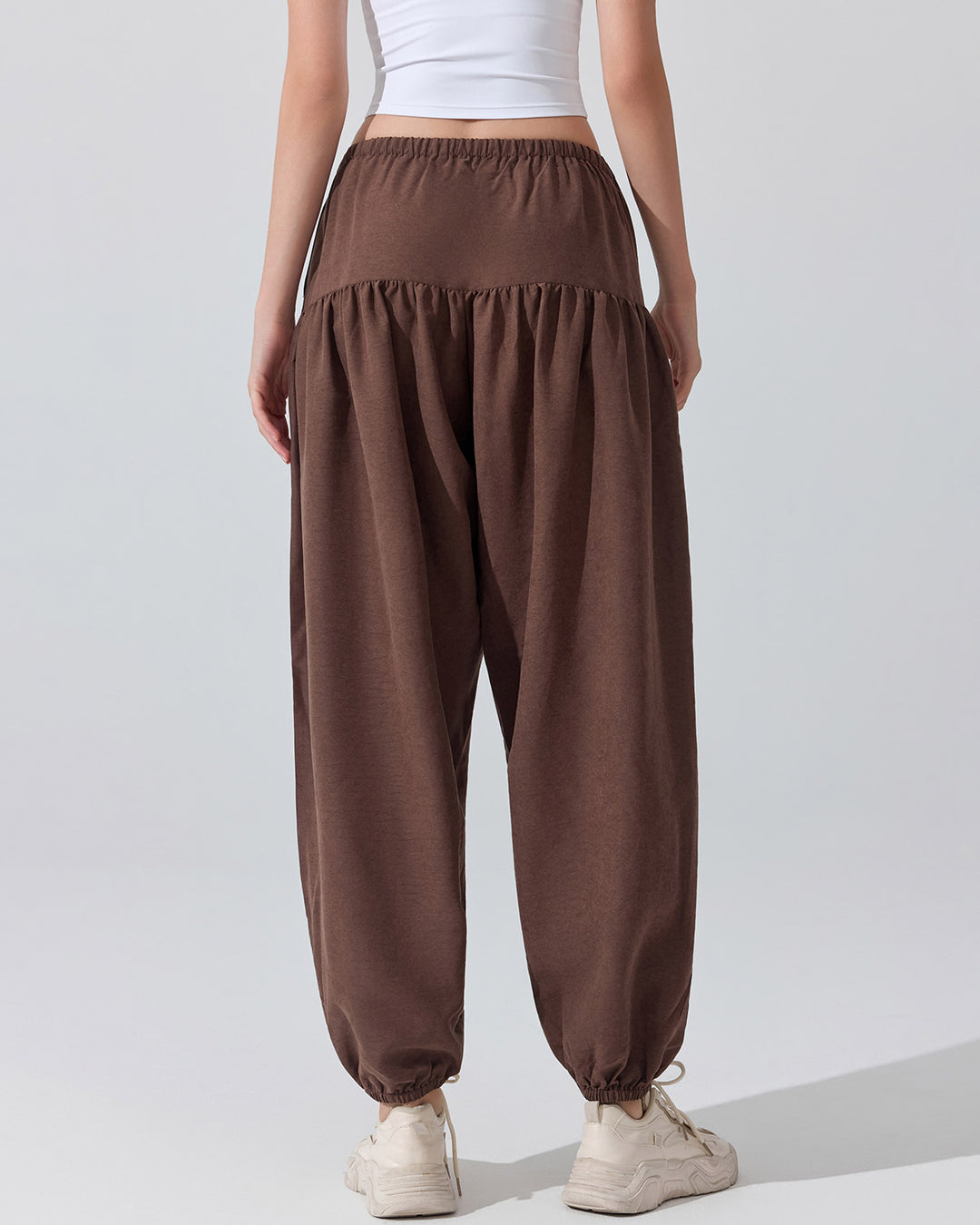 Junia Harem Pants - Brown