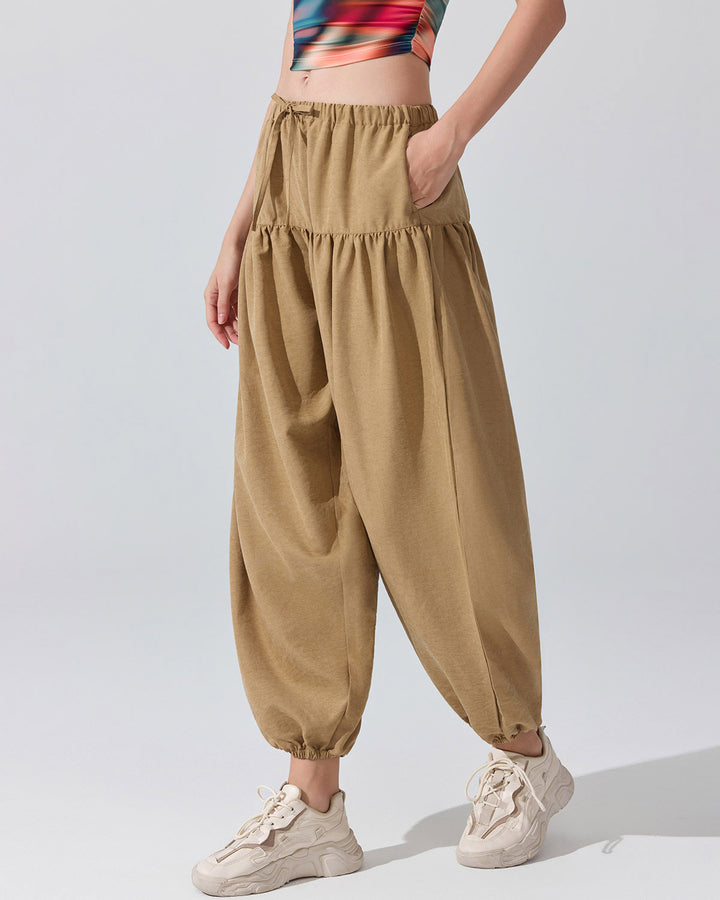 Junia Harem Pants - Khaki