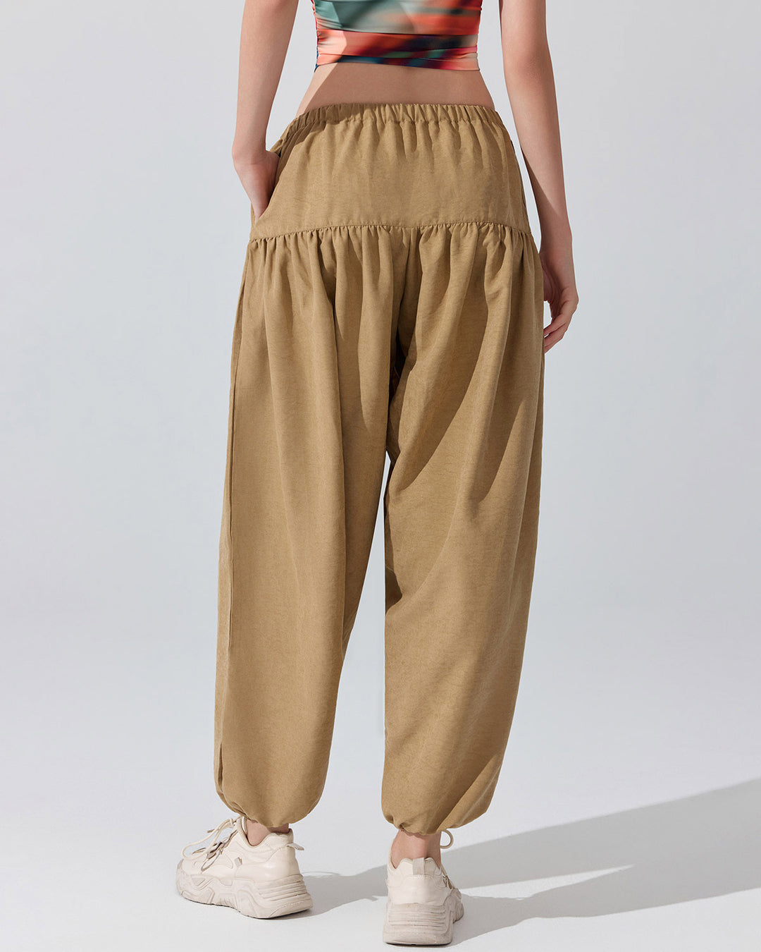 Junia Harem Pants - Khaki
