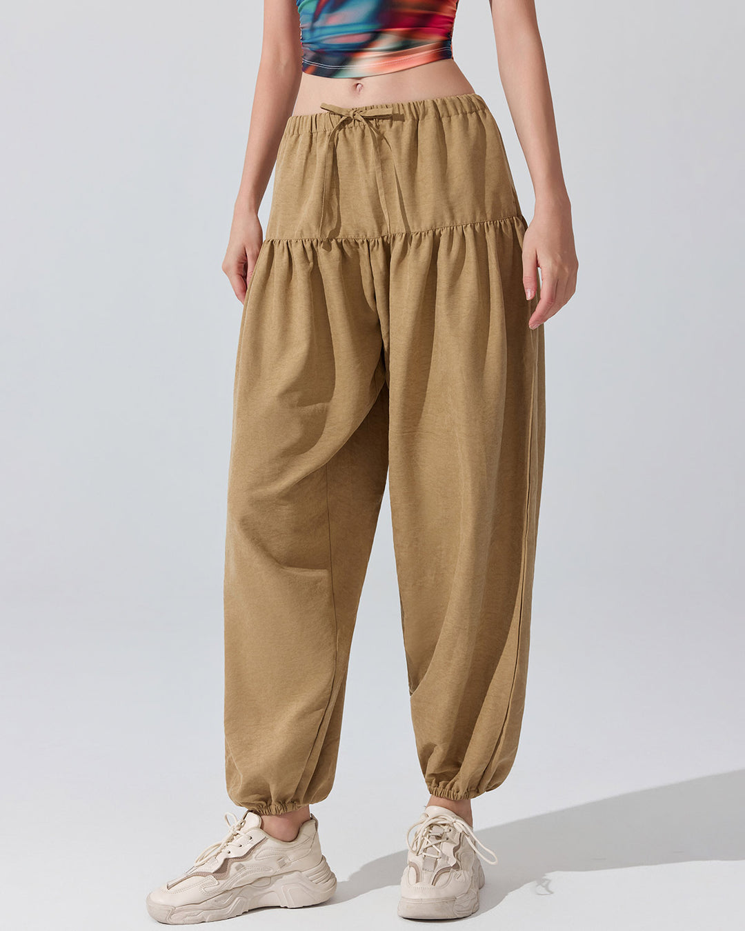 Junia Harem Pants - Khaki