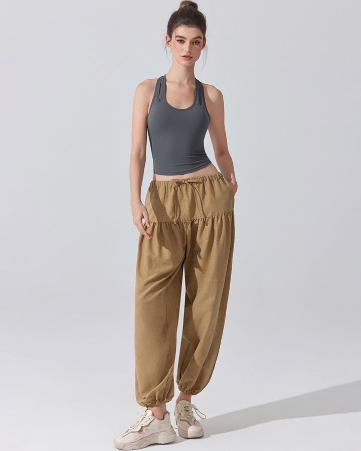 Junia Harem Pants - Khaki