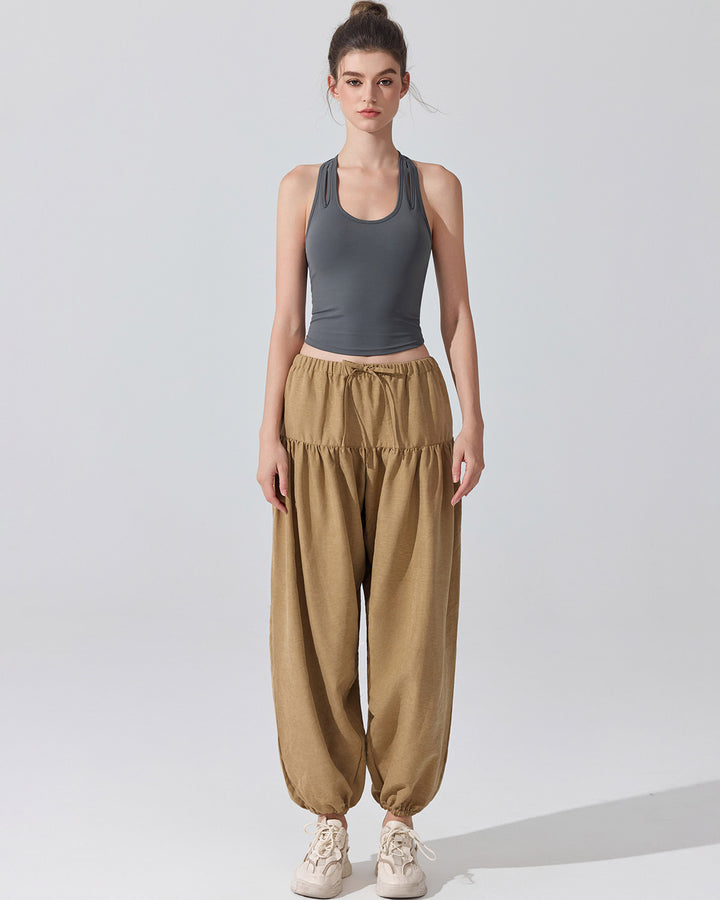 Junia Harem Pants - Khaki