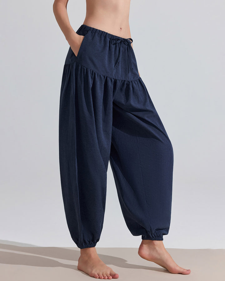 Junia Harem Pants - Navy