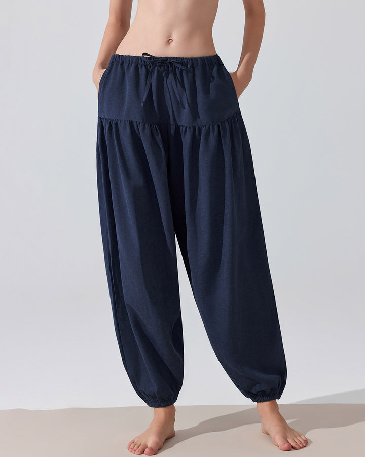 Junia Harem Pants - Navy