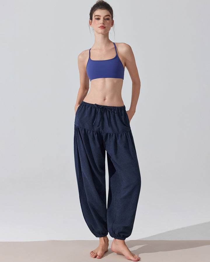 Junia Harem Pants - Navy