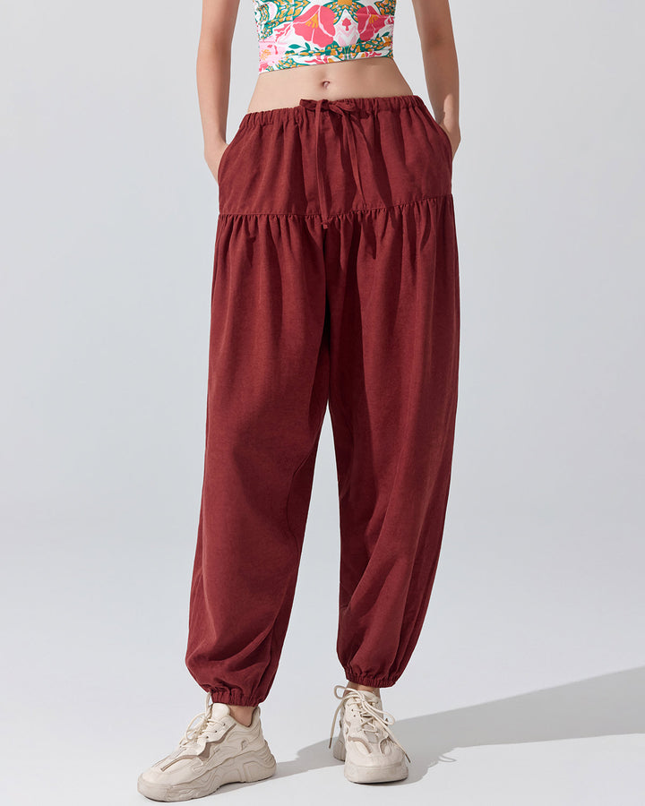 Junia Harem Pants - Red