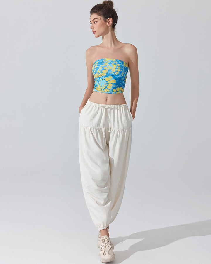 Junia Harem Pants - White