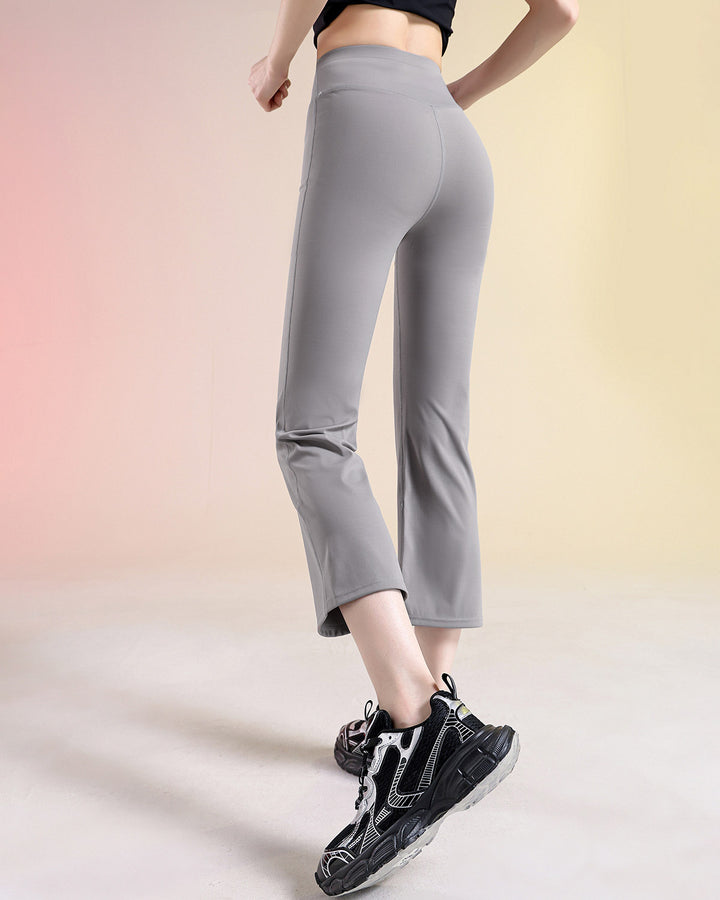 Kallie Flare Capri - Grey