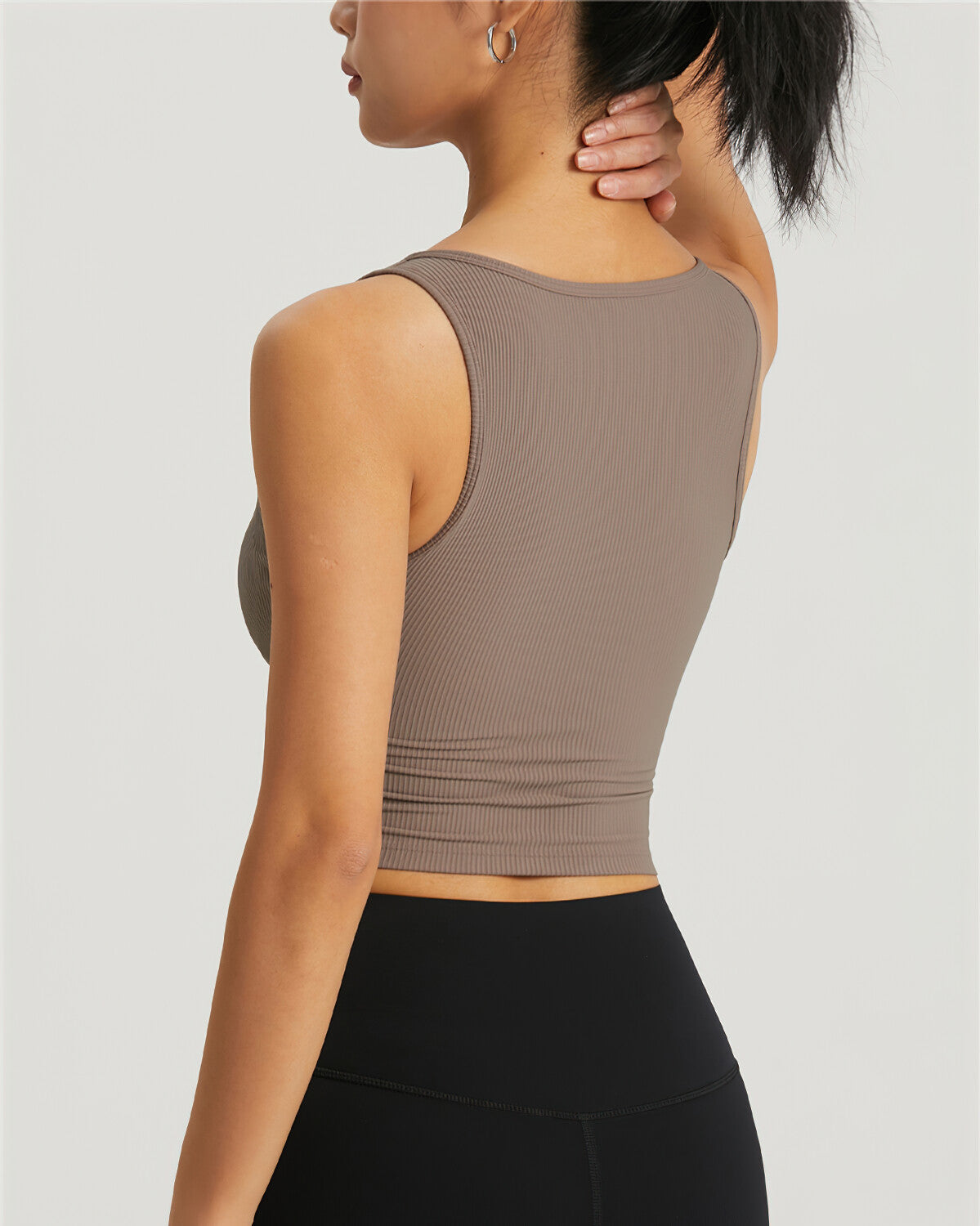 Kataleya Crop Top - Brown