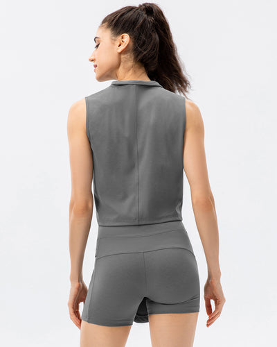 Katherine Sports Vest - Grey