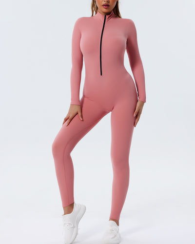 Kendra Seamless Jumpsuit - Pink