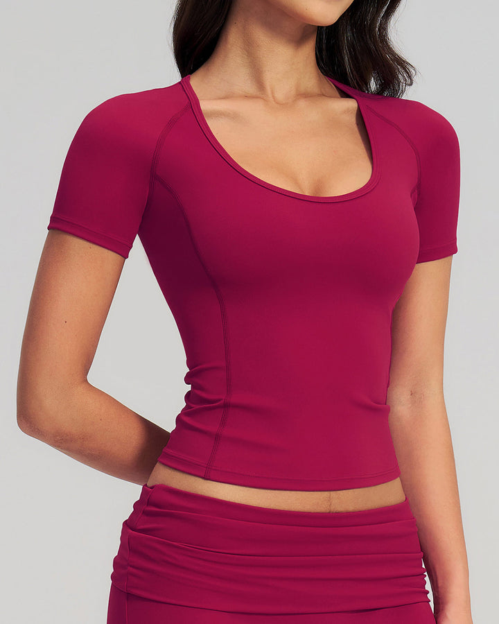 Kenza Active Top - Berry