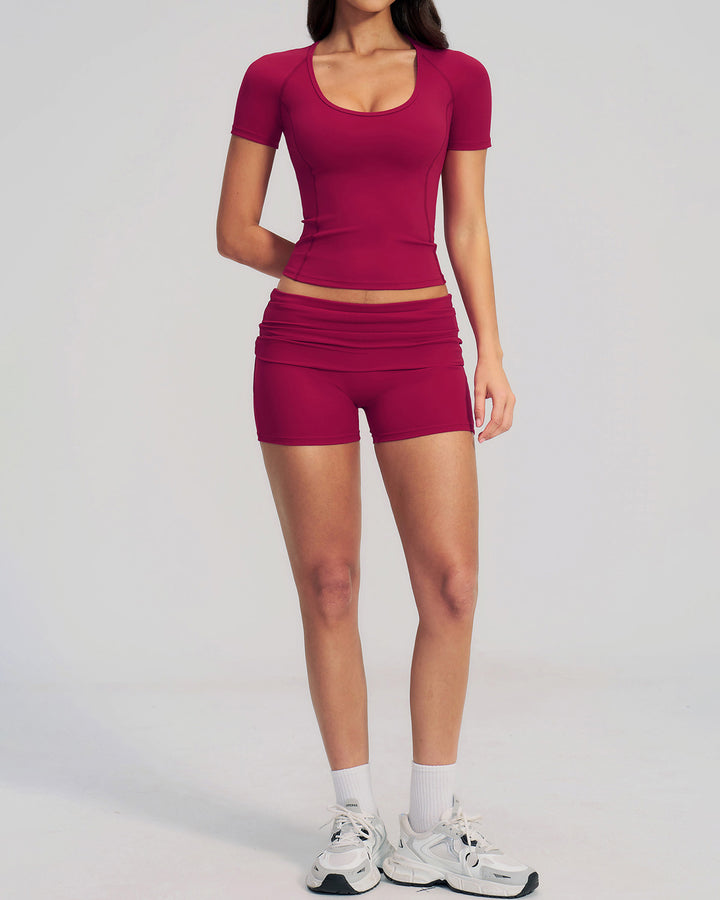 Kenza Active Top - Berry