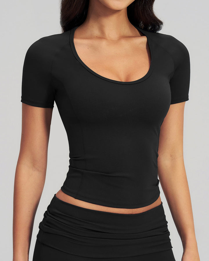 Kenza Active Top - Black