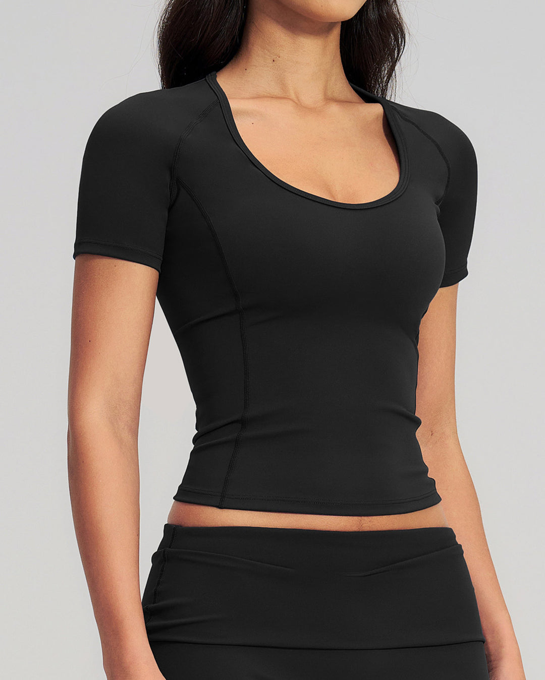 Kenza Active Top - Black