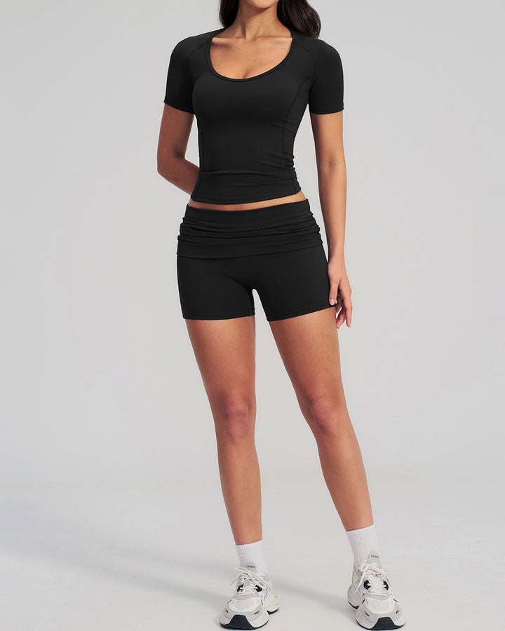 Kenza Active Top - Black