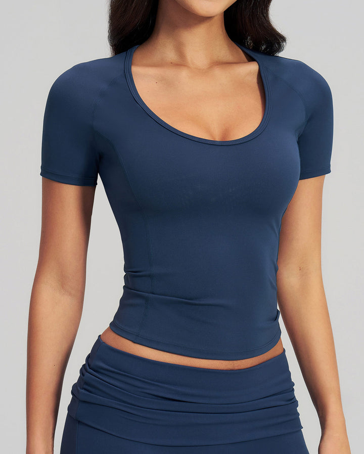 Kenza Active Top - Navy