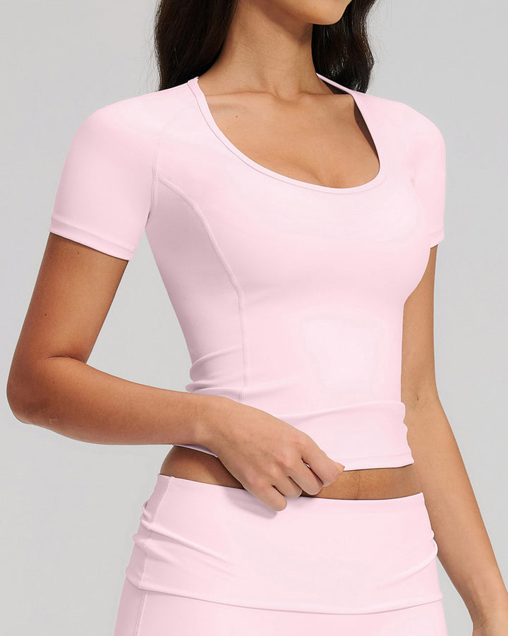 Kenza Active Top - Pink