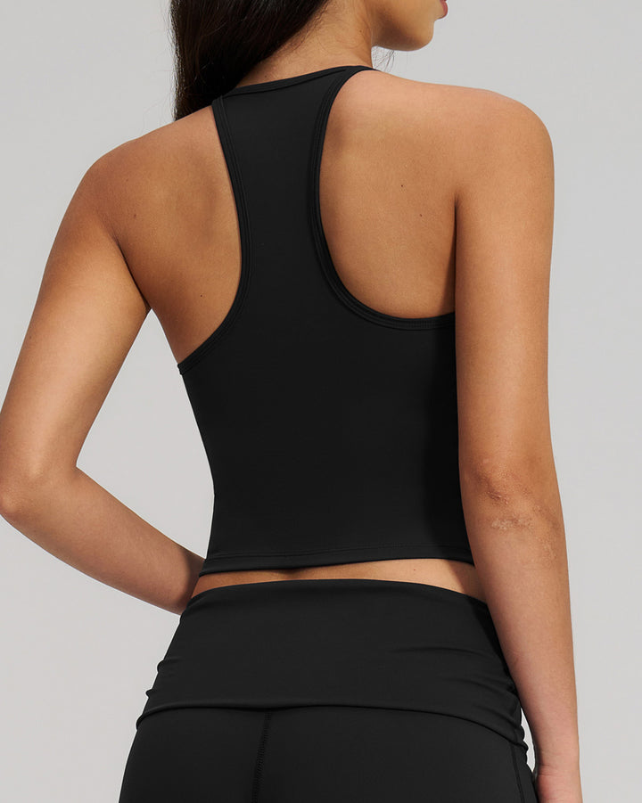 Kenza Crop Top - Black