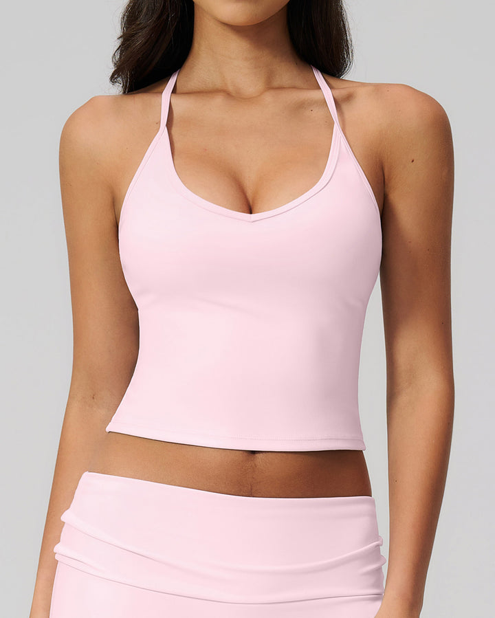 Kenza Crop Top - Pink