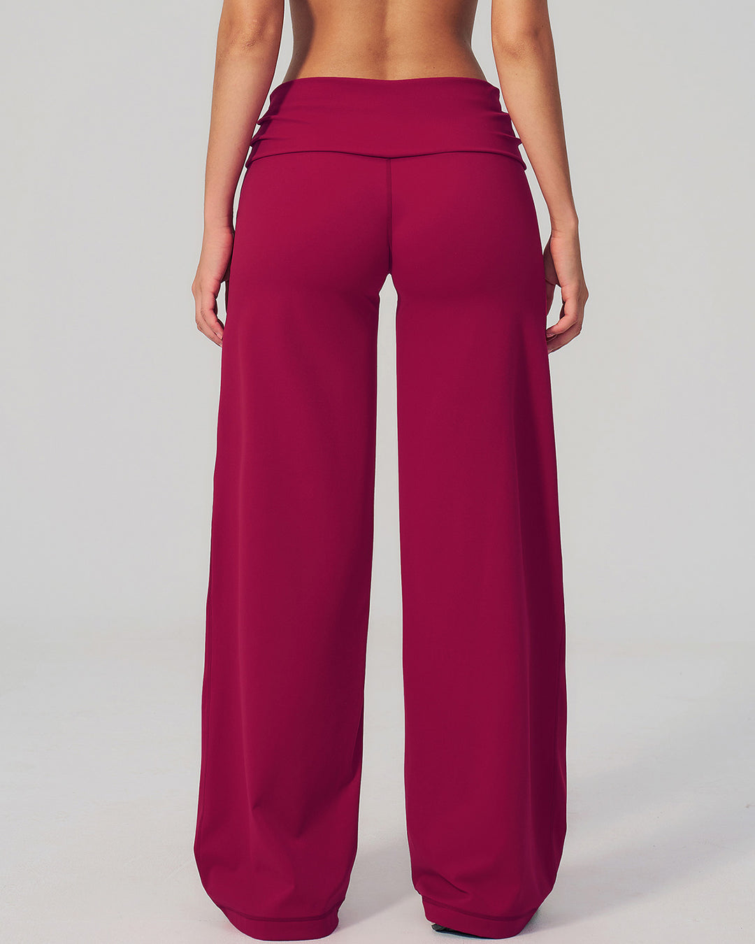 Kenza Flare Leggings - Berry