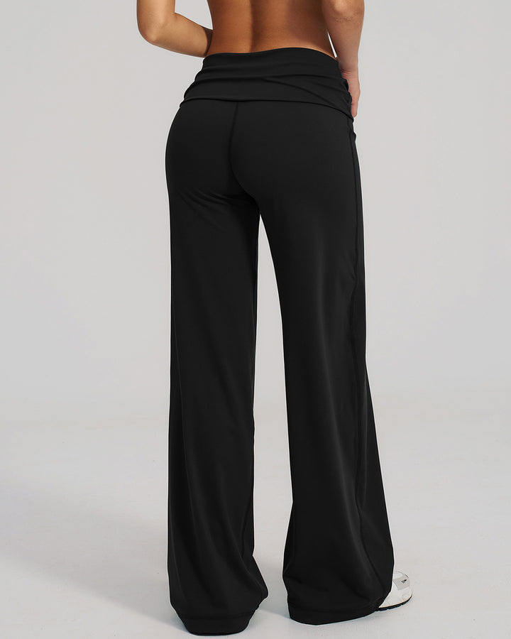 Kenza Flare Leggings - Black